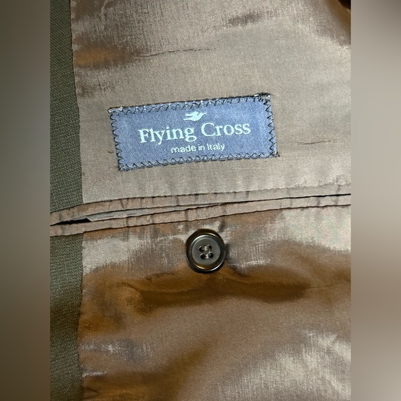 Vintage Italian Pure Wool Blazer 40R Made in Italy Tailored Suit Jacket - Picture 3 of 5